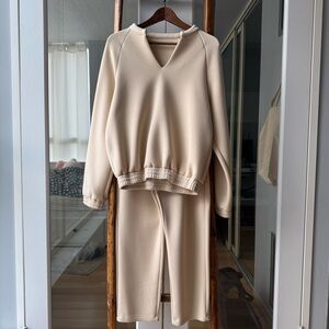 Leze The Label Cream Jumpsuit